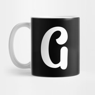 Letter G Mug